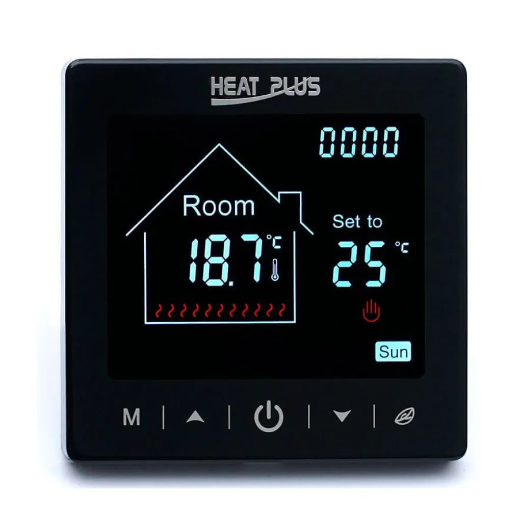 Терморегулятор Heat Plus M2-1.716 W сенсорный 16A (271120241318)- Фото 1